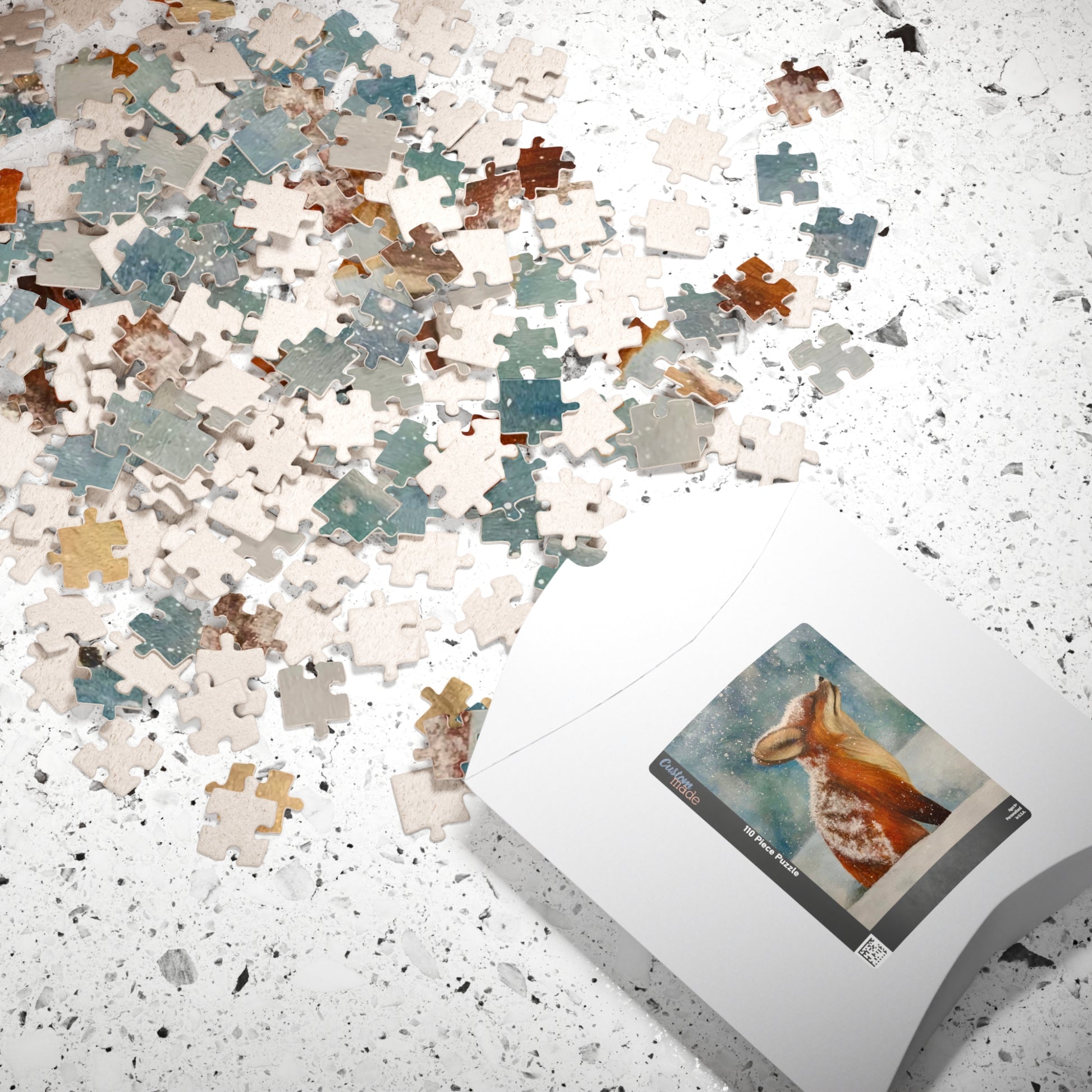 Snow Stillness – Fox in Winter Puzzle