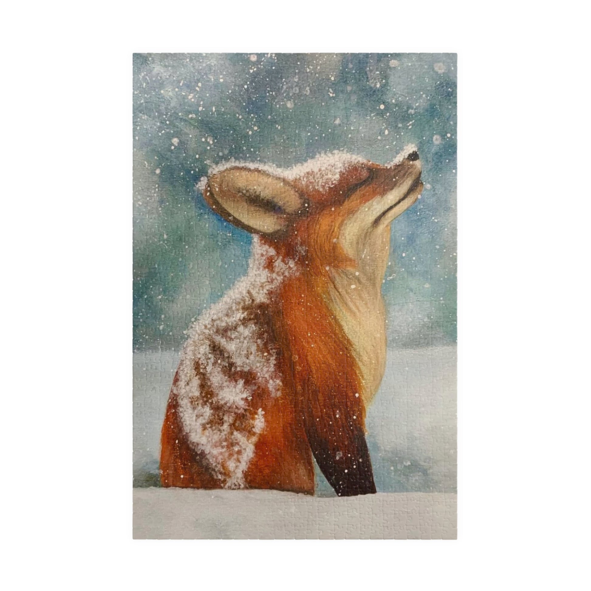 Snow Stillness – Fox in Winter Puzzle