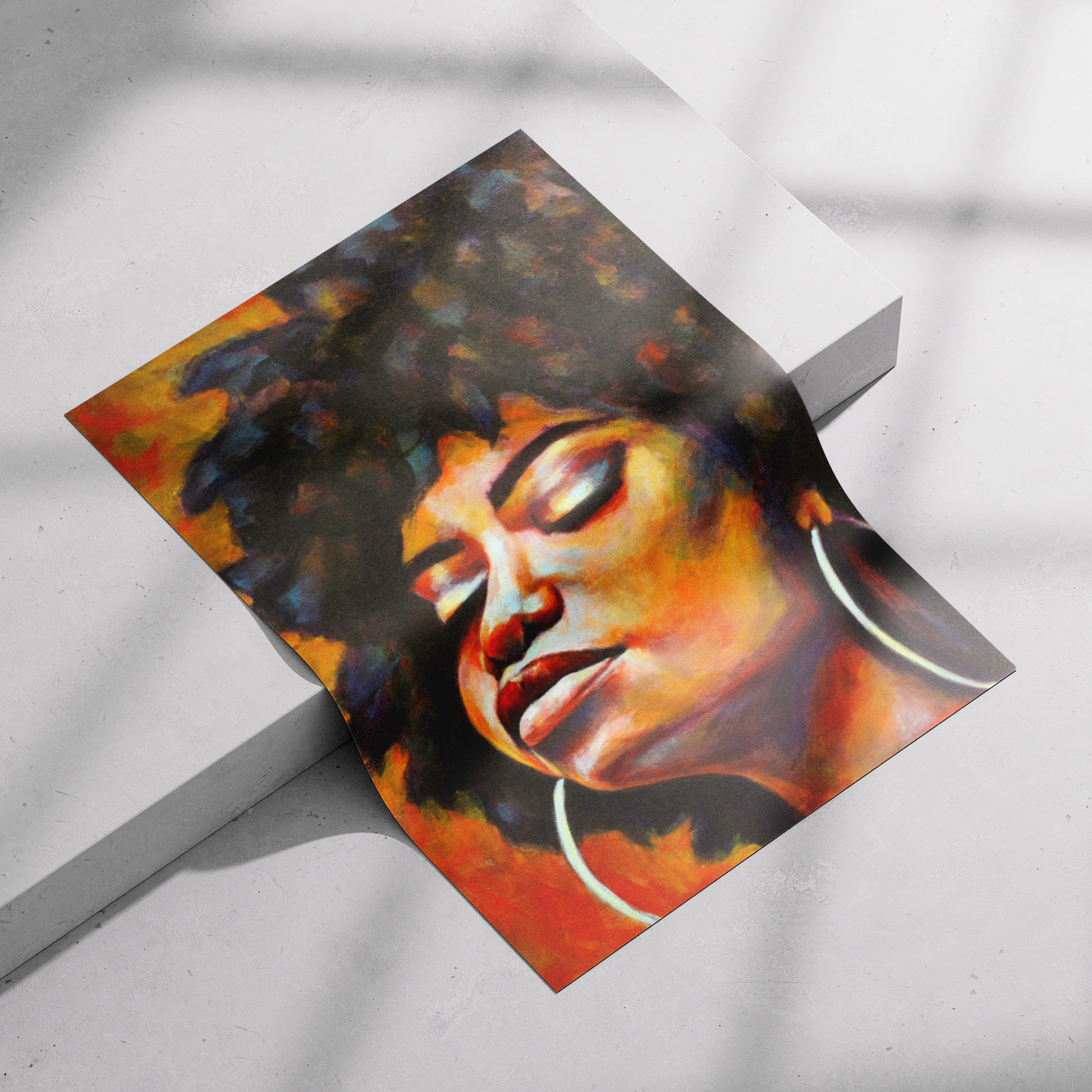 In Her Flame – Portrait Poster Prin