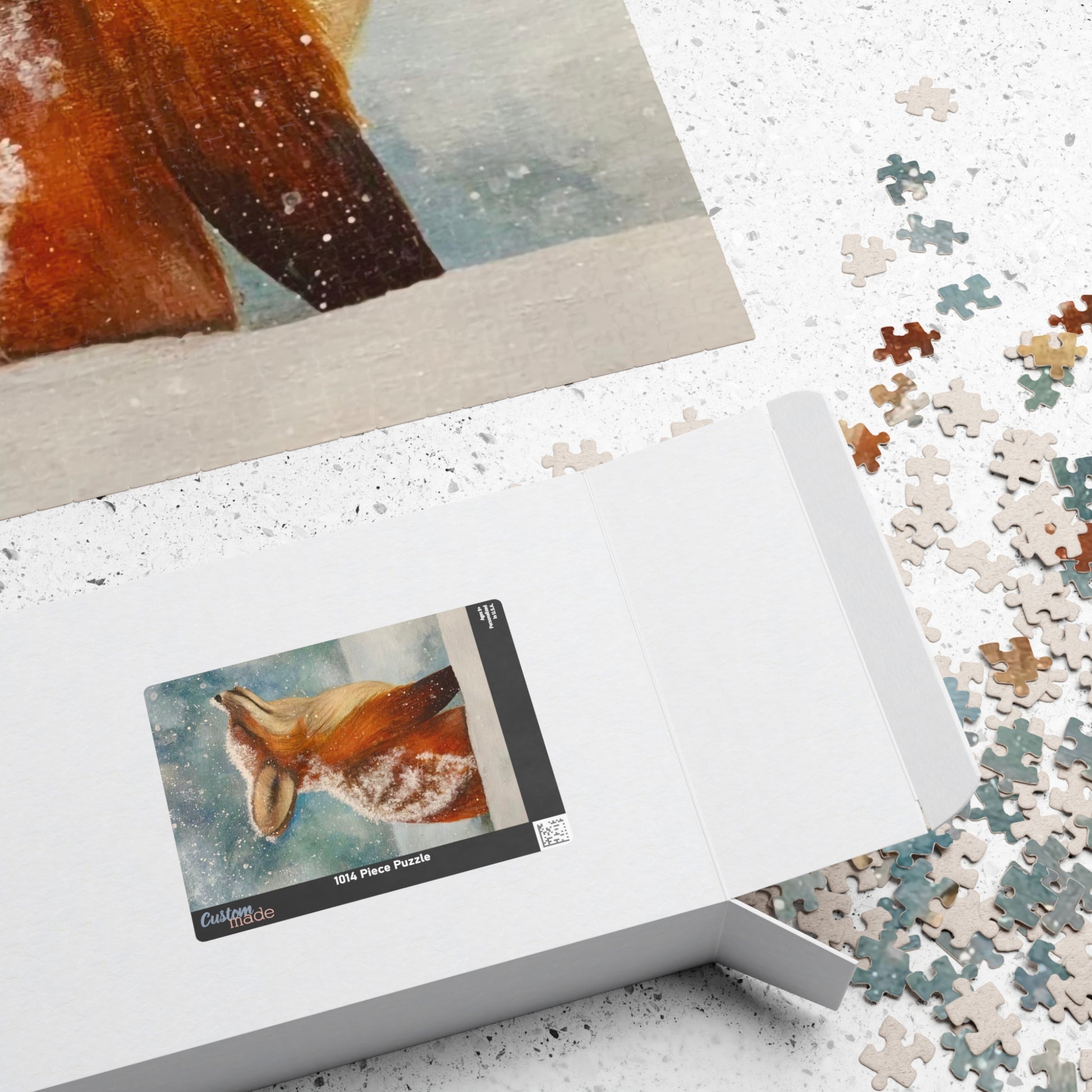 Snow Stillness – Fox in Winter Puzzle