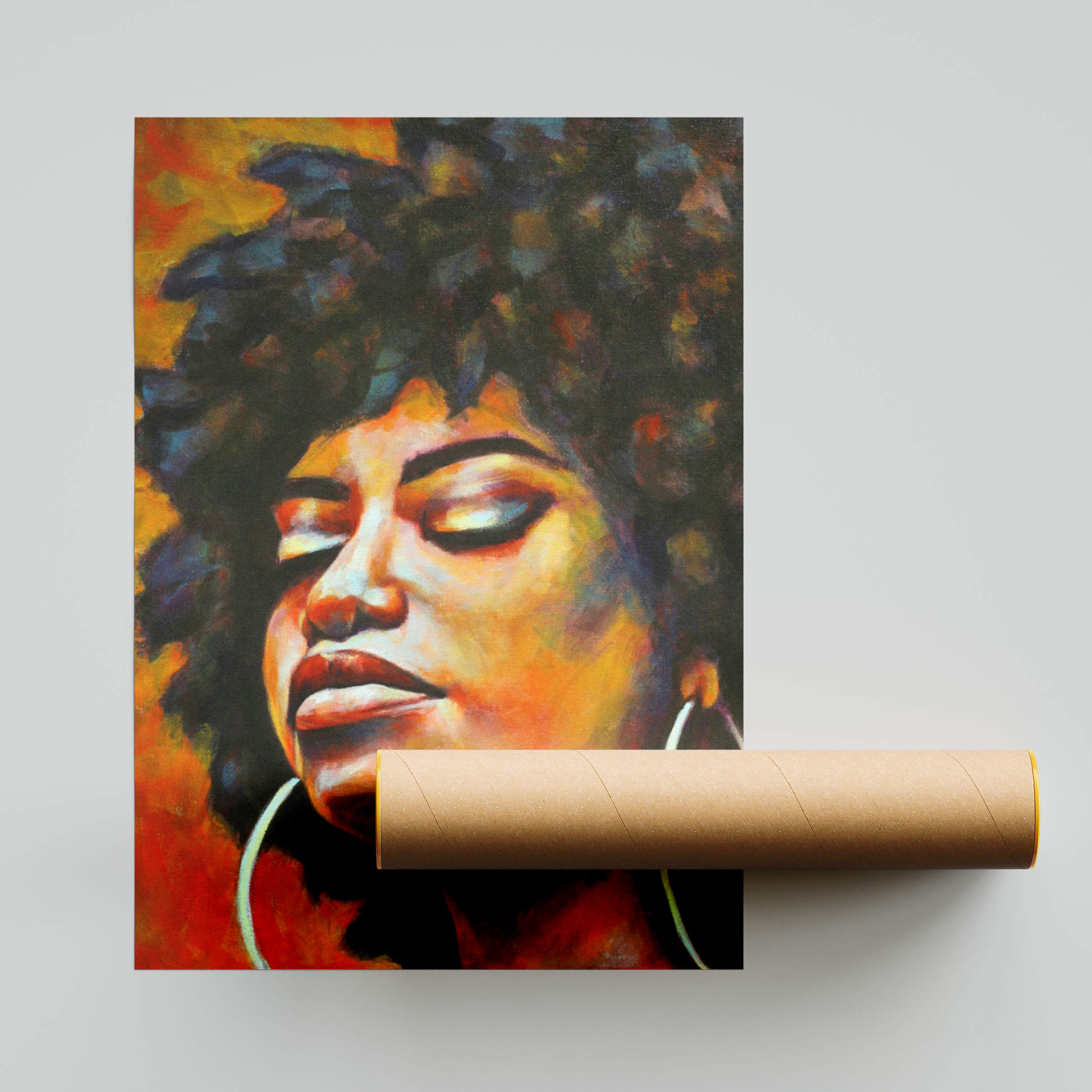 In Her Flame – Portrait Poster Prin
