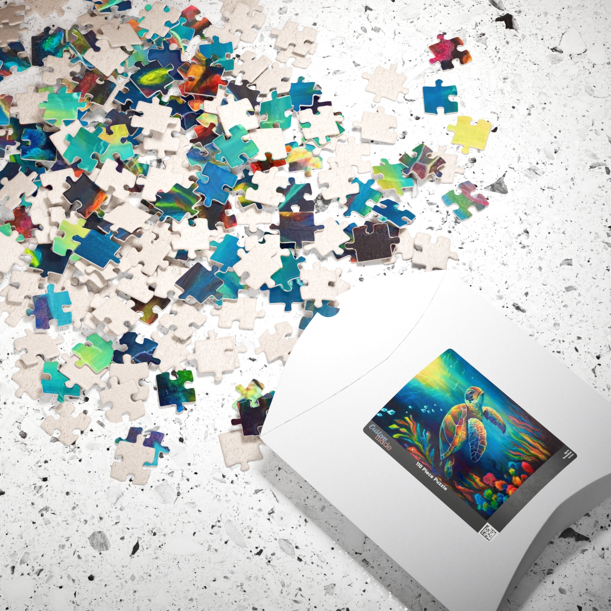 🐢 Beneath the Blue – Sea Turtle Puzzle