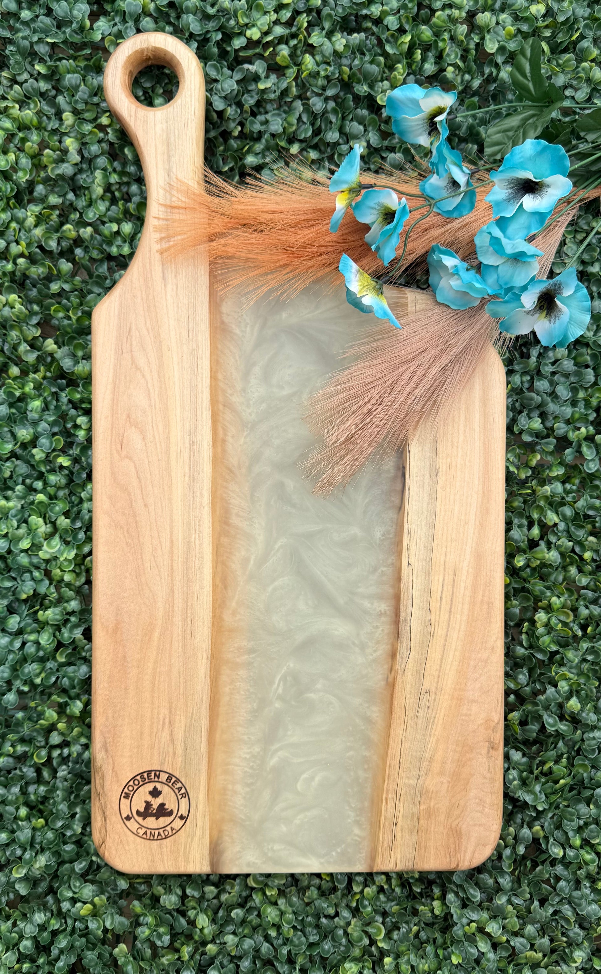 Pearl Resin Charcuterie Board